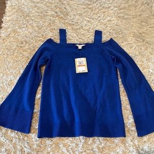 NWT Royal Blue Michael Kors sweater Size S
